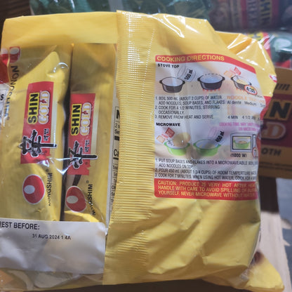 Nongshim gold 4 pack  4连包 农心 gold shin 特价 6.5