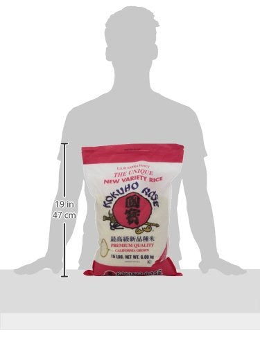 Kokuho Rose Rice 15 Pound 红国宝 15lb 特价