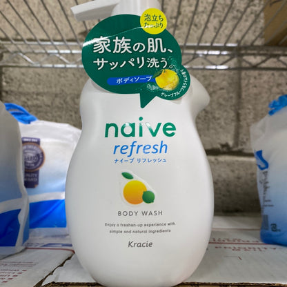 lemon body wash naive